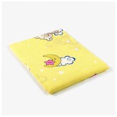 Простыня 1,5сп 150х210см, цвет микс, бязь 120гм, хл100% 4287201 Monro