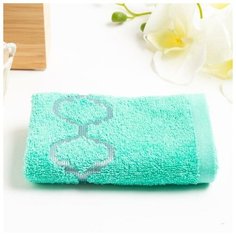 Полотенце махровое Дрезден ментол 70*130 см, хлопок 100% 400гр/м2 5224914 Belezza