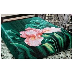 Покрывало 3D Marianna евро макси Ирис 225х245 см, искус.шелк, пэ100% 688859