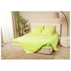 Простынь на резинке Купу-Купу 120х200/20см, цв.салатовый, трикотаж 130г/м хл100% 4296757 Kupu Kupu