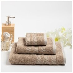 КМП в коробке DOGUS 30х50,50х90,70х130 см, бежевый, хлопок 100%, 450г/м2 5353678 Fiesta