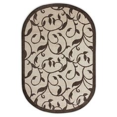 Ковер Циновка sz1110/a2o/11 овал 160х230 см, 100% ПП 4314704 Витебские ковры