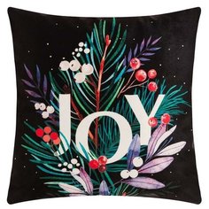 Чехол на подушку Этель "Joy" 40х40 см, 100% п/э, велюр 6489372