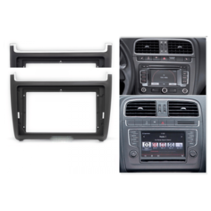 CARAV 22-538 (9" монтажная рамка для а/м VOLKSWAGEN Polo 2009+ (черный))