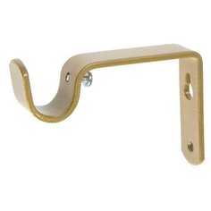 Кронштейн для карниза D20 однорядный 8 см, цвет золото 5513117 Сима ленд