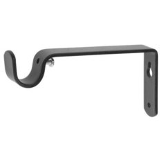 Кронштейн для карниза D20 однорядный 12 см, черный 5513110 Сима ленд