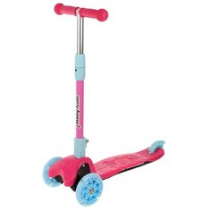 Детский городской самокат Moby Kids 641464, розовый