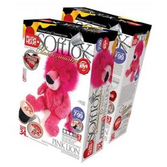 Plush Heart Набор для изготовления мягкой игрушки Плюшевое сердце Розовый лев (457009)