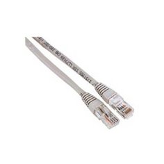 Патч-корд Hama H-30622 UTP cat5E 10 м, серый, RJ-45 (m)-RJ-45 (m)