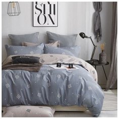 Простыня Афина 2сп рис.B 067 180х217см, сатин 125г/м хл100% 6931957 Afina