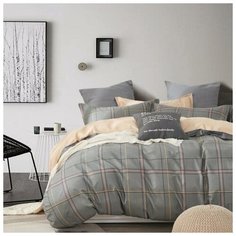 Простыня Афина 1,5сп рис.957 150х217см, сатин 125г/м хл100% 6931954 Afina