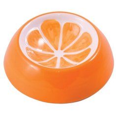 Миска КерамикАрт Апельсин 211048 для грызунов, 10 мл оранжевый