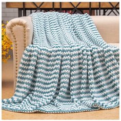 Плед Sofi De MarkO Гринда, 220 х 240 см, синий