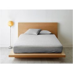 Простыня на резинке Ночь Нежна Белое кружево комп. 7144-1 Бязь 120гр. 120х200х20 полоса новая