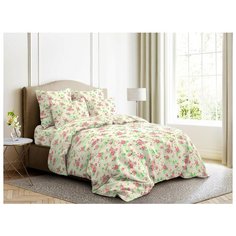 Nnj495091 Постельное белье Priscilla Цвет: Бежевый (2 сп. евро) Ночь Нежна