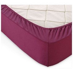 Текс-Дизайн Простыня на резинке Marsilya Цвет: Марсала br10044 (200х200)