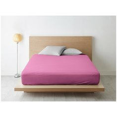 Ночь Нежна Простыня на резинке Jaquelyn Цвет: Кораллово-Розовый br10365 (140х200)