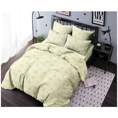 Ночь Нежна Детское Постельное белье Aura Цвет: Желтый br11315 (145х215 см)