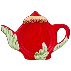 Подставка под чайные пакетики Маковый Цвет (13х9х2 см) Agness