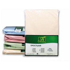 AlViTek Простыня Jetta Цвет: Бежевый br20737 (180х210) АльВиТек