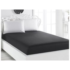 Karna Простыня на резинке Phoebe Цвет: Черный br21307 (260x280)