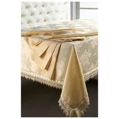 SL Скатерть + 12 салфеток Justina br23020 (180x360) Soft Line