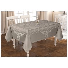 Karna Скатерть Ursula Цвет: Серый br23188 (160х300 см)