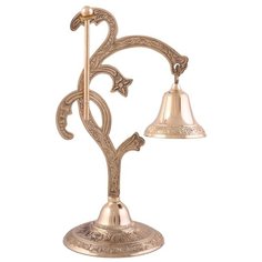 Ганг Колокольчик-гонг Vetka Цвет: Золотой br25319 (9х15х23 см - 2 шт)
