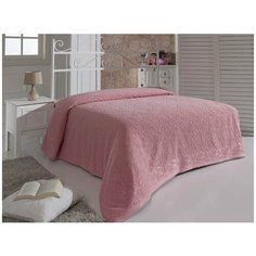 Покрывало-простыня Carlee Цвет: Розовый br16390 (160х220 см) Karna