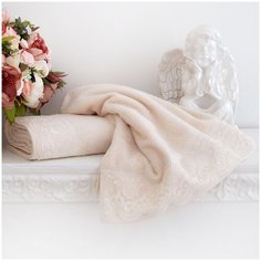Tana Home Collection Полотенце Milena Цвет: Молочный (70x140 см) br42174