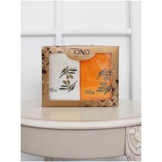 Tana Home Collection Кухонное полотенце Кухня Цвет: Молочно-Оранжевый (40х60 см - 2 шт) br42321