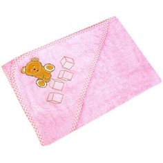 Tana Home Collection Детское полотенце Teddi Цвет: Розовый (80х80 см) br42121