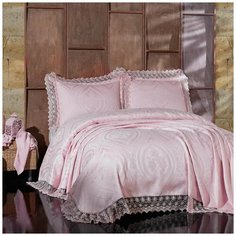 KARTEKS Покрывало Bianca цвет: пудровый (240х260 см) br44281