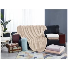 KARTEKS Плед Nikki Цвет: Бежевый (200х220 см) br44149