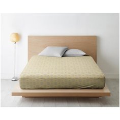 Ночь Нежна Простыня на резинке Мелани цвет: золотой br50645 (200х200)