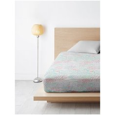 Ночь Нежна Простыня на резинке Эрли цвет: мятный br50448 (120х200)