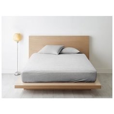 Ночь Нежна Простыня на резинке Белое кружево br50264 (90х200)