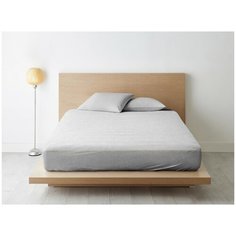 Ночь Нежна Простыня на резинке Белое кружево br50263 (200х200)