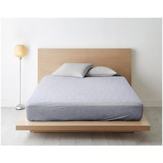 Ночь Нежна Простыня на резинке Валери цвет: серый br50272 (200х200)