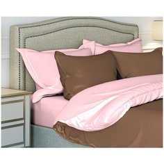 Ночь Нежна Простыня на резинке Дымчатая роза br49996 (180х200)