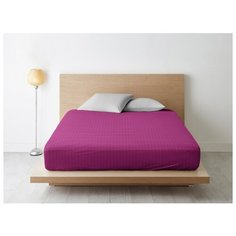 Ночь Нежна Простыня на резинке Кармен цвет: фуксия br50350 (120х200)