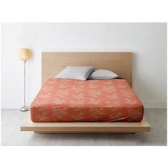 Ночь Нежна Простыня на резинке Nash Цвет: Красный br50702 (160х200)