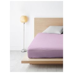 Ночь Нежна Простыня на резинке Витраж цвет: розовый br50287 (200х200)