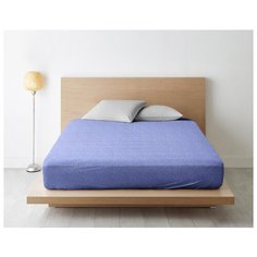 Ночь Нежна Простыня на резинке Гжель цвет: синий br50298 (120х200)