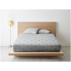 Ночь Нежна Простыня Десанж цвет: бирюзовый br50470 (175х215)