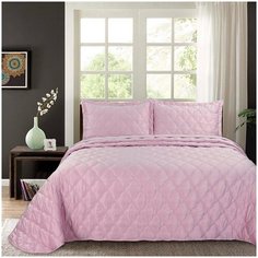 Sofi De MarkO Покрывало Odri Цвет: Пепельная Роза br52509 (240х260 см)