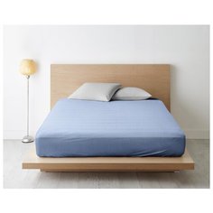 Ночь Нежна Простыня Лунный свет цвет: голубой br50496 (147х215)