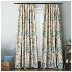 PASIONARIA Классические шторы Darcey Цвет: Бирюзовый br50909