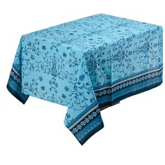 Текстильная лавка Скатерть Spring Цвет: Бирюзовый br54600 (150х150 см)