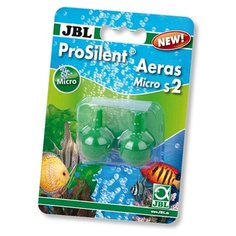 Jbl prosilent aeras micro s2 - набор из двух круглых распылителей для аквариумов (2 шт)